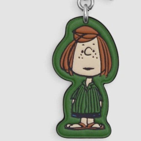 Coach X Peanuts Peppermint Patty Bag Charm - Picture 2 of 6